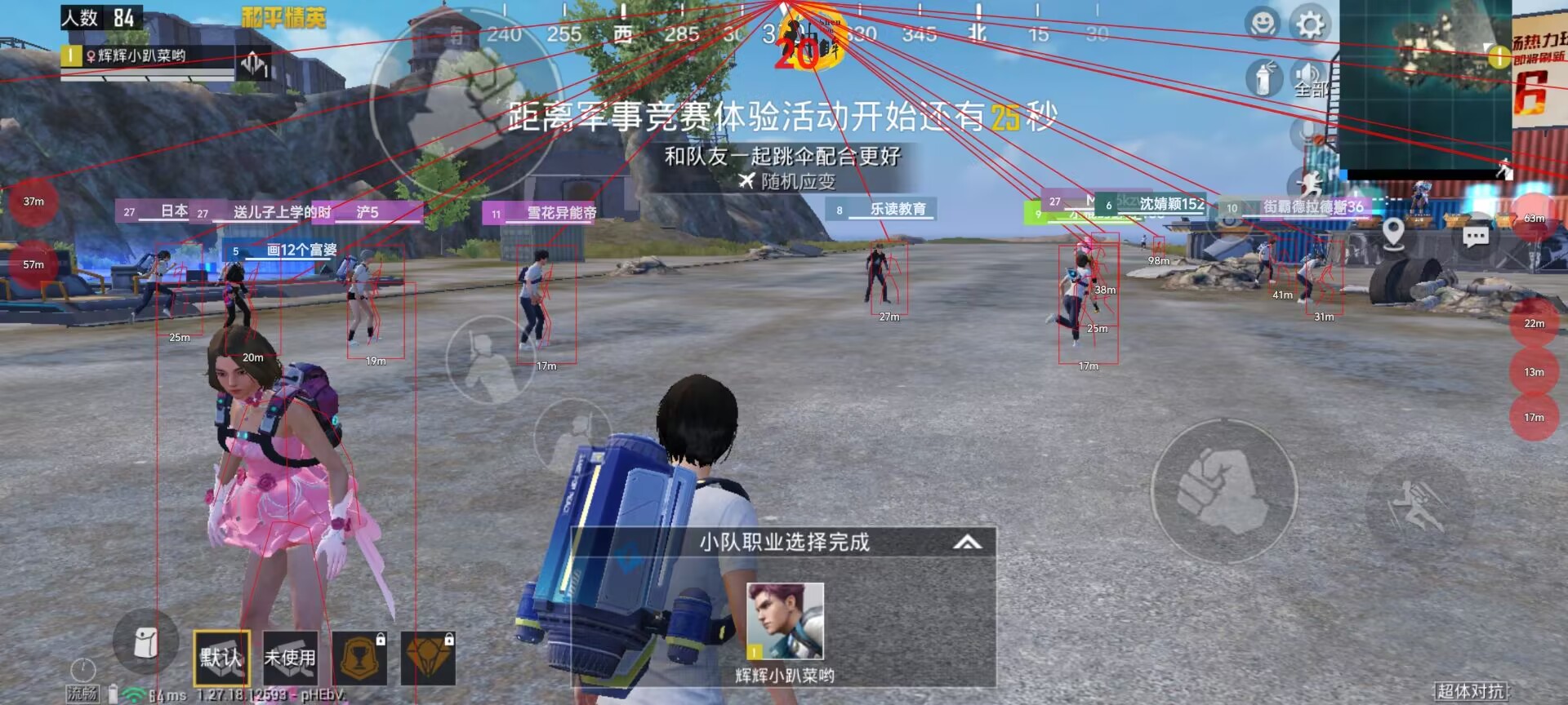 和平精英辅助【火焰鸟一体直装】人物透视 无后坐力 开枪自瞄 开车飞天 飞天跳伞 皮肤美化 物资显示 队伍信息